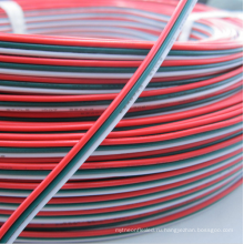 Разъем 3pin ПВХ изоляцией удлинитель провода 22awg силы Залуживанный медный кабель 3 Цвет красный зеленый Белый Электрический провод